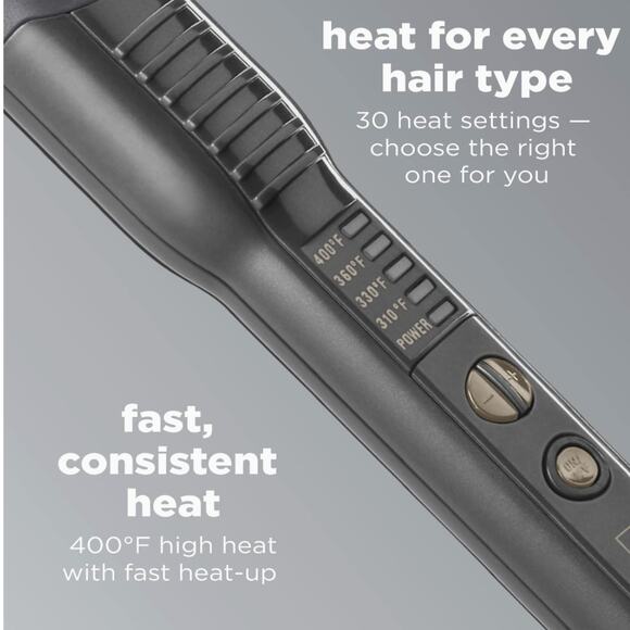 NEW INFINITIPRO BY CONAIR Tourmaline Ceramic 1-1/4" to 3/4" Curling Wand-Waves - Picture 4 of 7